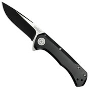 Showtime Two-Tone Plain Edge Folding Blade Knife