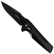 Flythrough Stainless Steel Handle Folding Knife