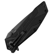 Brawler Black Glass-Filled Nylon Handle Folding Knife