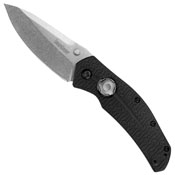 Thistle Drop-Point Plain Edge Folding Blade Knife