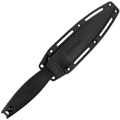Secret Agent Black-Oxide Coated Dagger Style Fixed Blade Knife