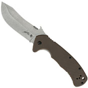 Kershaw Emerson CQC-11K D2 Plain Edge Blade Folding Knife