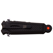 Dark Side 4.5 Inch Closed Folding Blade Knife with Cross Art