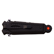 Dark Side 4.5 Inch Closed Folding Blade Knife with Cross Art