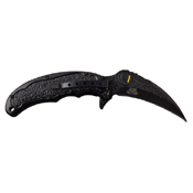 Dark Side Blades 8 Inch Overall Folding Knife w/ Dragon Art Handle