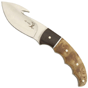 Elk Ridge 129 Stainless Steel Guthook Blade Fixed Knife w/ Sheath