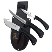 Elk Ridge Hunting Fixed Blade Knife - 3 Sets