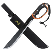 Elk Ridge Orange & Black Injection Handle Machete