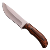 ELK Ridge ER-543 Satin Blade/Pakkawood Handle Fixed Knife