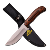 ELK Ridge ER-543 Satin Blade/Pakkawood Handle Fixed Knife