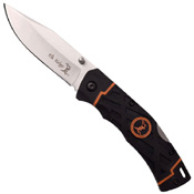 Elk Ridge 4.5 Inch Injection Handle Folding Knife w/ Sheath