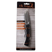 Elk Ridge 4.5 Inch Injection Handle Folding Knife w/ Sheath