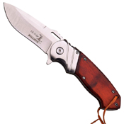 Elk Ridge A003 Stainless Steel Drop Point Blade Folding Knife