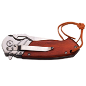 Elk Ridge A003 Stainless Steel Drop Point Blade Folding Knife