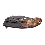 Elk Ridge Nylon Fiber Handle Folding Knife w/ Pocket Clip