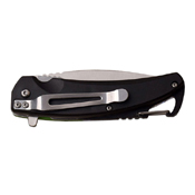 Elk Ridge Nylon Fiber Handle Folding Knife w/ Carabiner