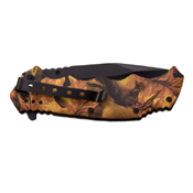 Elk Ridge 3.4 Inch Blade Cut Wire Logo Folding Knife