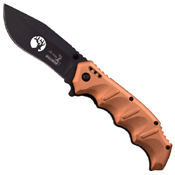 Elk Ridge 3.4 Inch Blade Cut Wire Logo Folding Knife
