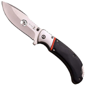 Elk Ridge Wood Handle w/ Stainless Steel Bolster Folding Knife