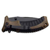 Elk Ridge ER-A934 Spring Assisted Folding Knife 5 Inch Closed