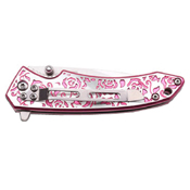 Femme Fatale Mirror Blade Folding Knife