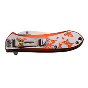 Femme Fatale Two Tone Anodized Aluminum Handle Folding Knife