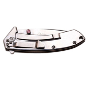 Femme Fatale Diamond Pattern Folding Knife