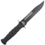 Survivor Knife Serrated Edge Fixed Blade Knife