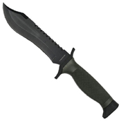 Heckler and Koch 5 Inch Blade Reverse Saw Serrated Fixed Knife