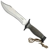 Heckler and Koch 5 Inch Blade Reverse Saw Serrated Fixed Knife
