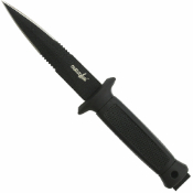HK-740BK Fixed Knife - Black PTFE Coated Blade