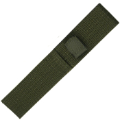 HK-7526 Fixed Knife - Green Cord Wrapped Handle