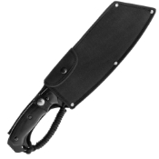 JM-034 Machete - Black Wood Handle w Lanyard