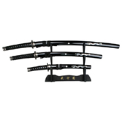 JS-697 Samurai Sword Set with Display Stand