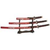 JS-697 Samurai Sword Set with Display Stand