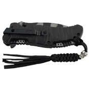 US Marine Half Serrated Blade Folding Knife