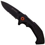 MTech USA Marines Orange Pivot Ring Folding Knife