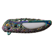 Masters Collection MC-A020 Acrylic Handle Folding Knife