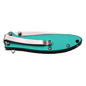 Masters Collection MC-A041 Anodized Aluminum Handle Folding Knife