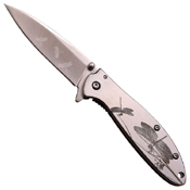 Masters Collection MC-A041 Anodized Aluminum Handle Folding Knife