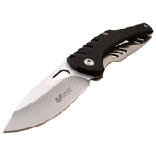 MTech USA Drop Point Blade Folding Knife w/ Waterproof Case