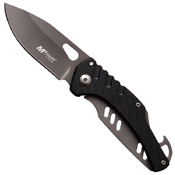 MTech USA Drop Point Blade Folding Knife w/ Waterproof Case