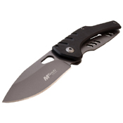 MTech USA Drop Point Blade Folding Knife w/ Waterproof Case