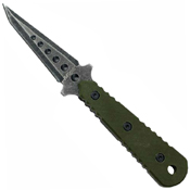 MTech USA 20-37GN Stonewash Finish Fixed Blade Knife - Green