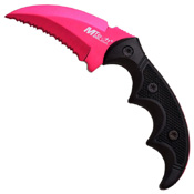 MTech USA 2 Inch Hawkbill Fixed Blade Knife w/ Paddle Holster Sheath