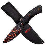 MTech USA 5 Inch Fixed Blade Knife w/ 1680D Nylon Sheath