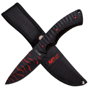 MTech USA 5 Inch Fixed Blade Knife w/ 1680D Nylon Sheath