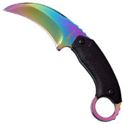 MTech USA Fixed Blade Karambit Knife w/ Nylon Sheath