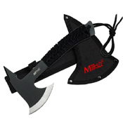 MTech USA 3.5mm Thick Blade Black Cord Wrapped HandleAxe