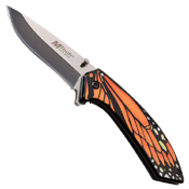 MTech USA A1005 Mirror Polished Blade Folding Knife 